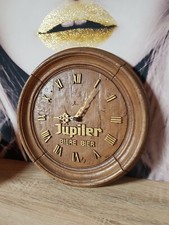 HORLOGE PUBLICITAIRE BIÈRE BIER JUPILER PENDULE 