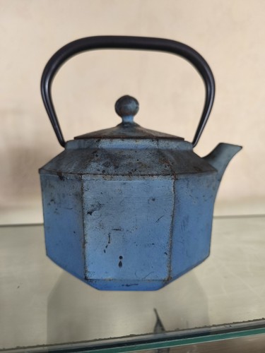 Théière ancienne fonte - théière,