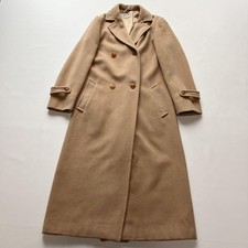 Max Mara MAX&Co. Long Coat Asian fit M 38 US size S Beige Authentic