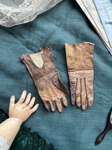 Gants pour poupée - pour, ancienne