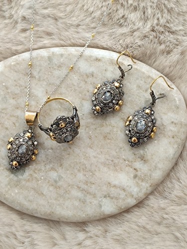 Ensemble 2tons carat et - or,