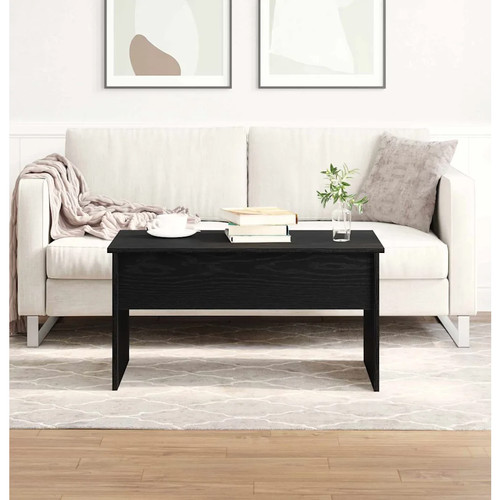 Table basse chêne noir x - 80,
