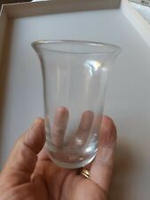 Glass Oil Lamp Glass Glass Glass Church Diam. 8 x 11 cm