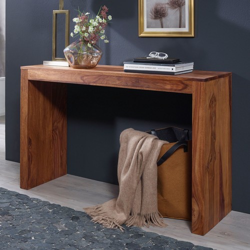 Finebuy table console - table, bois