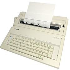 Brother AX-110 Electronic Typewriter (1990) - AZERTY Vintage Retro UK