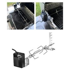Rotisserie Grill Kit Robuste Grille de Cuisson Barbecue Support pour Sac à