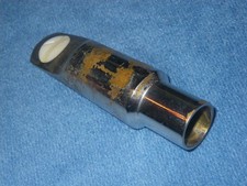 VINTAGE RIA METAL ALTO SAXOPHONE MOUTHPIECE - 9 = .105 TIP OPENING - SUPER RARE!