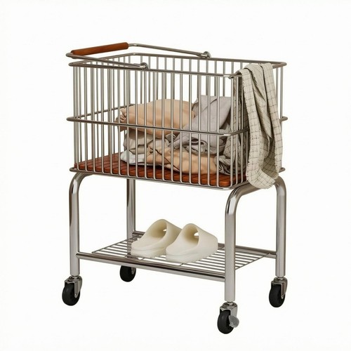 Chariot linge métal - chariot, en