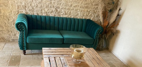 Canapé chesterfield places - chesterfield,