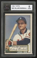 1952 TOPPS BASEBALL CARDS ~