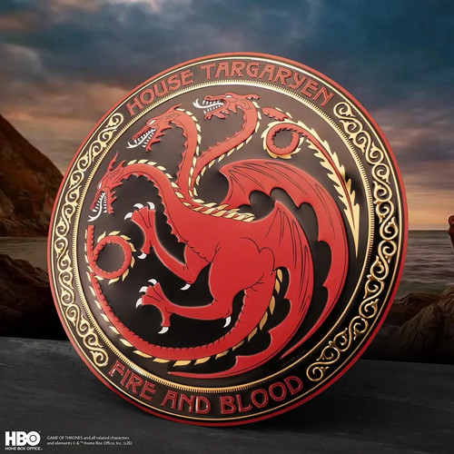 Game thrones plaque ronde - -,