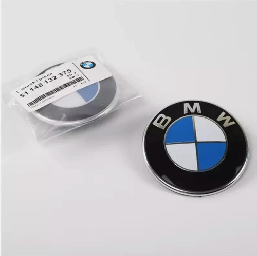 Bmw insigne logo capot - 2x,