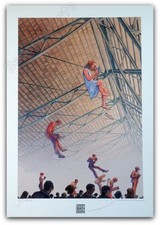 Affiche François Schuiten La Foire du Livre Bruxelles 2005 signée 200ex 48x68,2