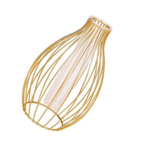 Tube verre vases de - vases, fer