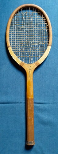 Raquette tennis bois - de,