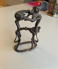 Statuette bronze africain –