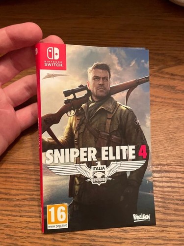Jaquette sniper elite italia - elite,