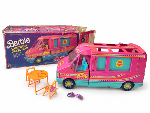 Barbie suncharm magic van - barbie, –
