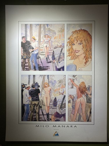 Affiche milo manara - affiche,