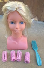 vintage ancien jouet tete a coiffer  bella