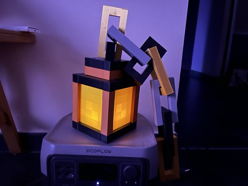 Minecraft lampe lanterne led - minecraft,