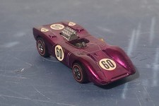 Hot Wheels Ferrari 312P 1969 Vibrant Magenta #60. Writing On Bottom. 