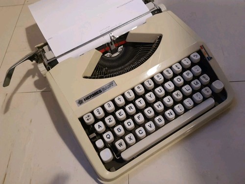 Machine écrire hermes baby - hermes,