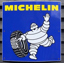 Antique MICHELIN enamel plaque