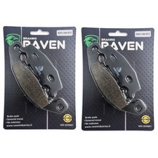 2 Kit plaquettes frein Av Ga