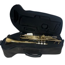 RARE BORG Bb Student Trumpet With Original Zing Sling Case - Great Condition