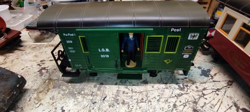 Lgb wagon poste 3019 avec - poste,