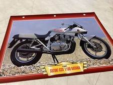 Suzuki GSX1100 Katana 1981 1100 GSX fiche carte moto passion collection Atlas