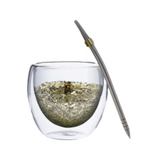 Calebasse en verre double