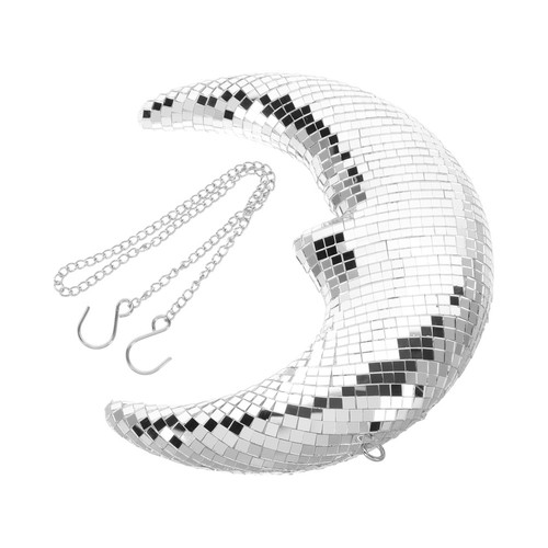 Boule disco forme lune - boule, de