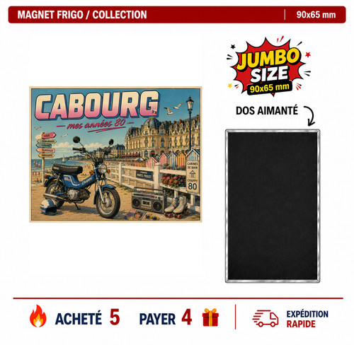 Magnet frigo nostalgie années - frigo,