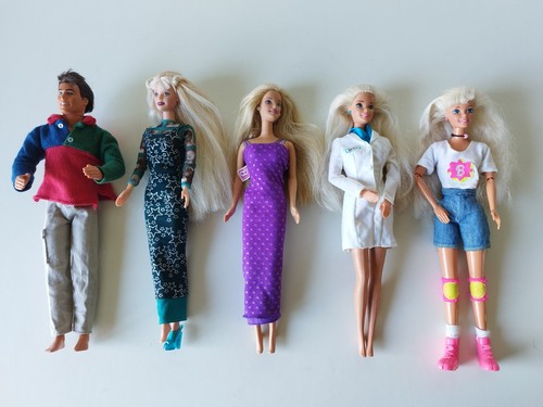 Lot barbie 1966 - 1966, 1993