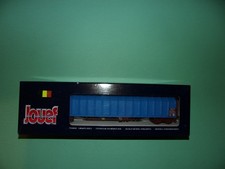 JOUEF wagon bâché long bleu SNCB 658700 NEUF (n°5)