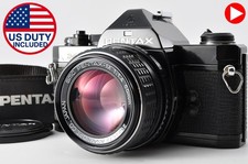 [N Mint ] Pentax MX Black Appareil Photo Argentique SLR Smc P 50mm F/1.4 Lens De