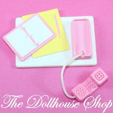 Fisher Price Loving Family Dream Dollhouse telephone note book pad office
