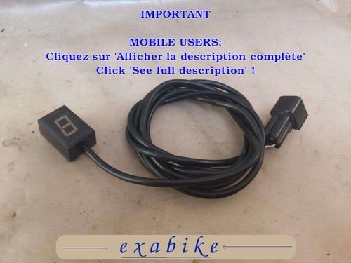 Indicateur vitesse engagee - indicateur,