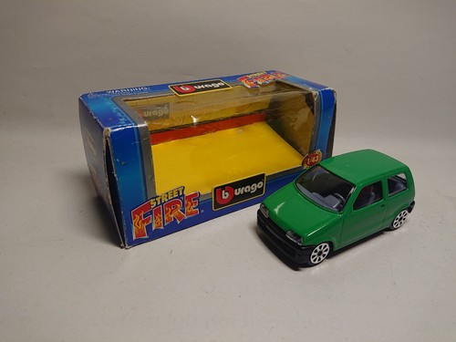 Burago street fire fiat - 1/43,