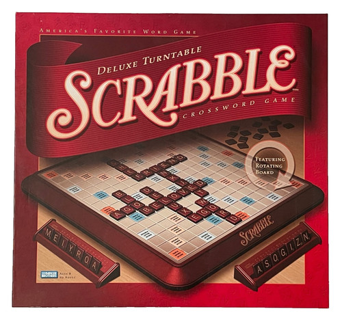 Scrabble deluxe edition - scrabble,