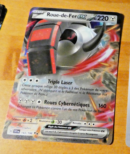 Pokemon card holo carte roue - card,