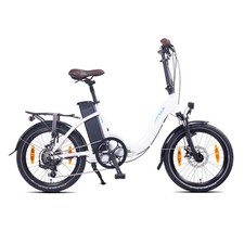 Vélo électrique pliant NCM Paris NEUF, 20'', Blanc, 100km autonomie (36V 540Wh)