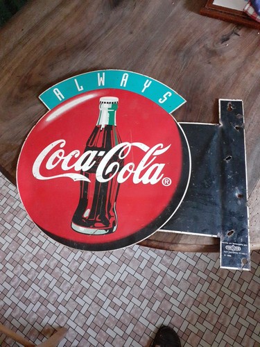 Rare plaque métal coca cola - plaque,