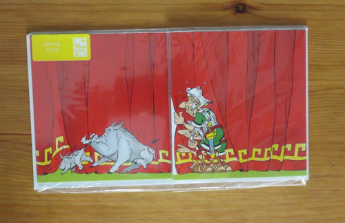 Carte bonne fete obelix - carte,