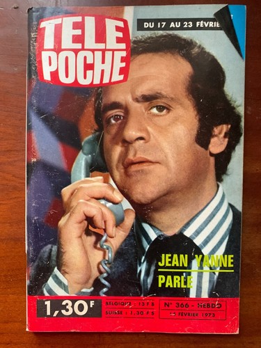 Télé poche 1973 jean - télé, 14/02/1973;