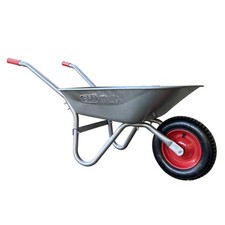Toolland Brouette de jardin 85 litres, brouette jardin roue, chariot de