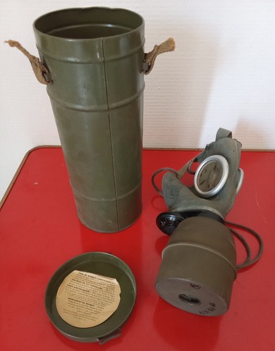 Ancien masque gaz avec - ancien,