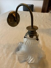 art deco brass wall sconce S